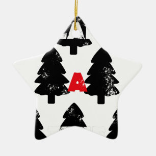 Plant A tree Pattern Ceramic Tree Decoration