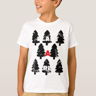 Plant A tree Pattern T-Shirt