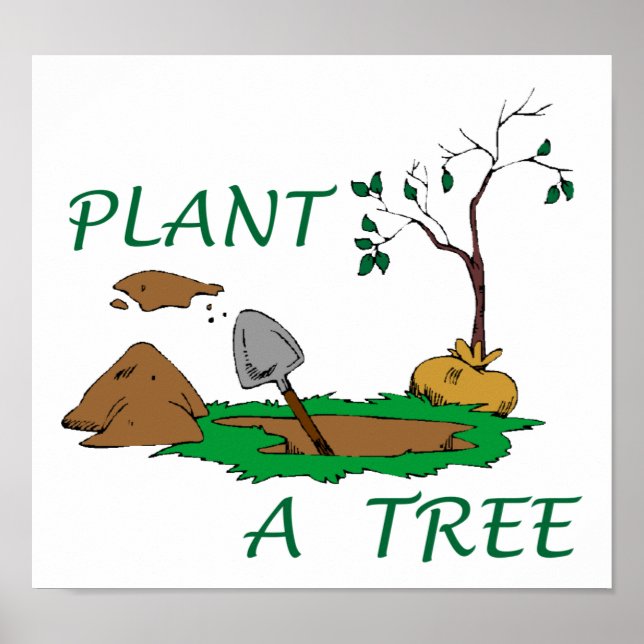 Plant a Tree Poster (Front)