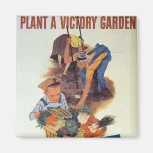 Plant a Victory Garden Magnet