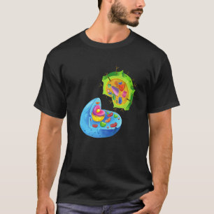 Plant And Animal Cell In Harmony With Nature T-Shirt