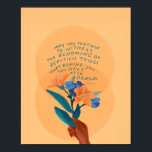 Plant Art by Black Woman Artist Poster<br><div class="desc">by Morgan Harper Nichols</div>