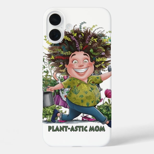 PLANT-ASTIC MOM Case-Mate iPhone CASE (Back)