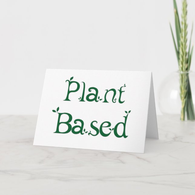 Plant Based Card (Front)