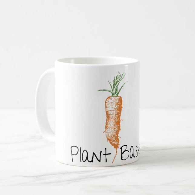 Plant Based Carrot Mug (Front Left)
