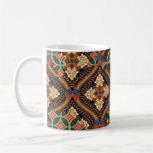 Plant-Based Indonesian Batik: Distinctive Patterns Coffee Mug
