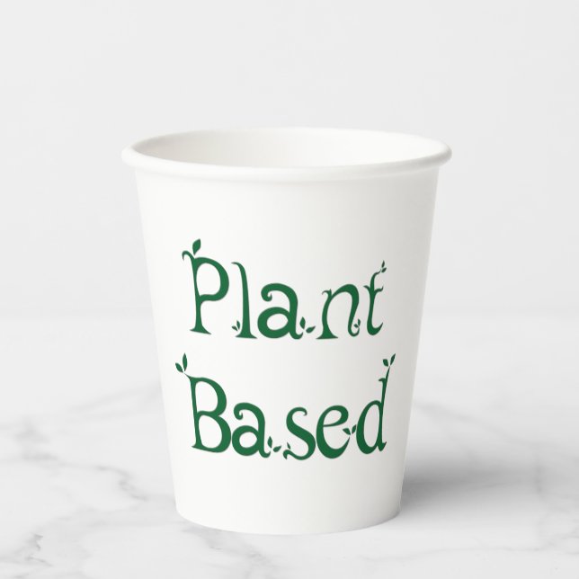 Plant Based Paper Cups (Front)