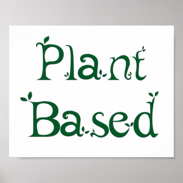 Plant Based Poster (Front)