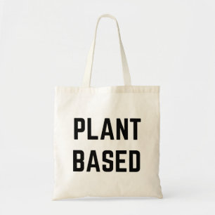 Plant Based Vegan Tote Bag