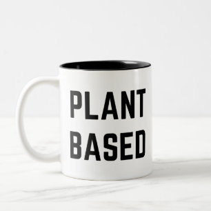Plant Based Vegan Two-Tone Coffee Mug