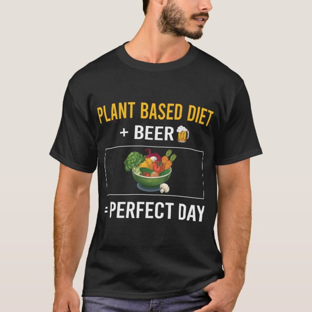 Plant Based Vegan Vegetarian Veganism Meatless T-Shirt (Front)