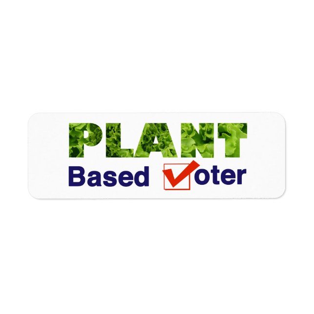 Plant Based Voter (Front)