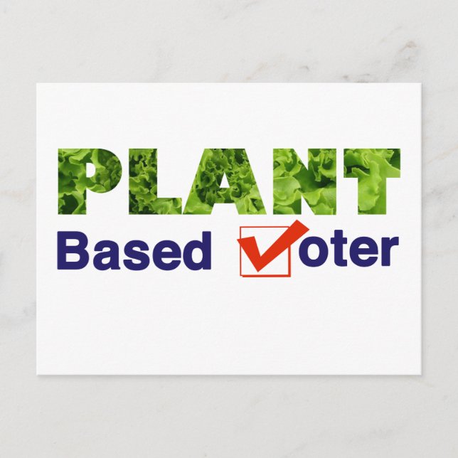 Plant Based Voter Postcard (Front)