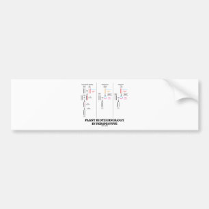 Plant Biotechnology In Perspective (Transgenesis) Bumper Sticker