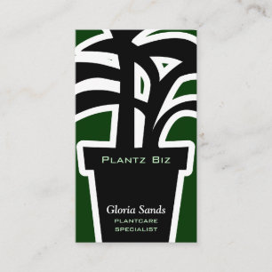 Plant Business Houseplants Horticulture Green Card