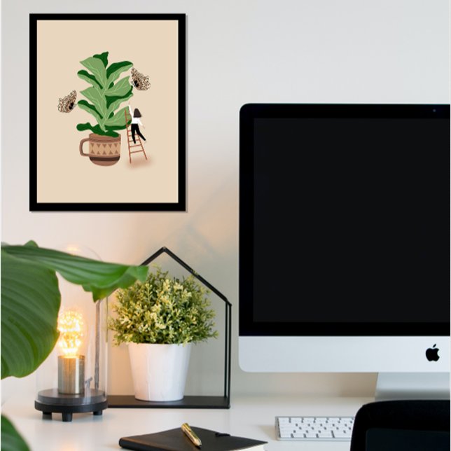Plant & Butterfly Poster (Creator Uploaded)