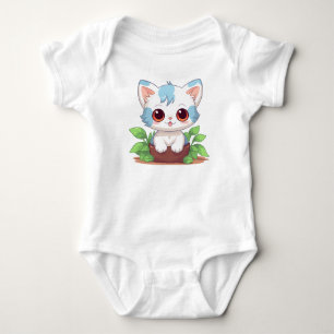Plant Cat Baby Bodysuit
