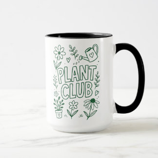 Plant Club Gardening Plant Lover Mug