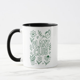 Plant Club Gardening Plant Lover Mug