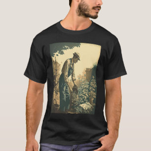 Plant Collector Botanist Dad Vintage Style Gardene T-Shirt