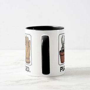 Plant Dad Mode Engaged Mug   Funny Gardening cup