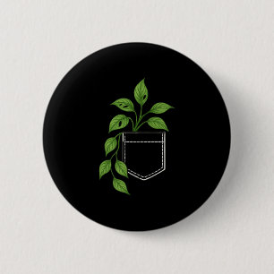 Plant Dad Plant Moms, House Plan Gardener Grow Tho 6 Cm Round Badge
