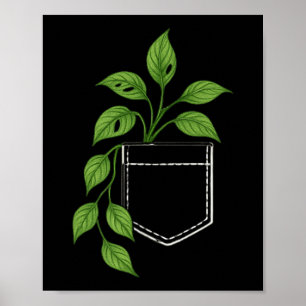 Plant Dad Plant Moms, House Plan Gardener Grow Tho Poster