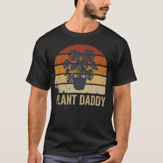 Plant Daddy Monstera Botanical Vintage Retro T-Shirt