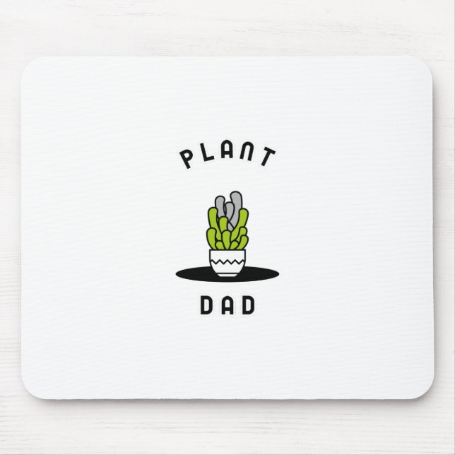 Plant Daddy Mouse Mat (Front)