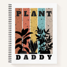 Plant Daddy Spiral Notebook