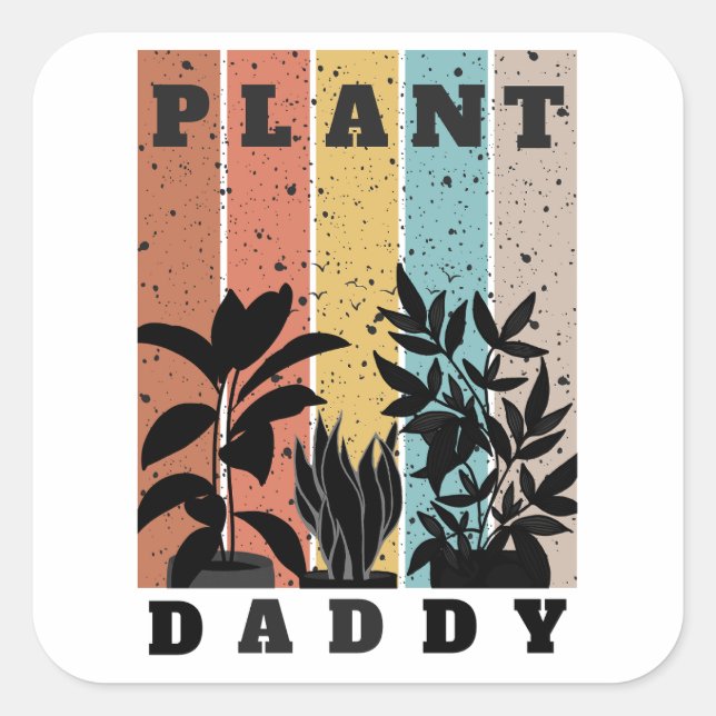 Plant Daddy Sticker (Front)
