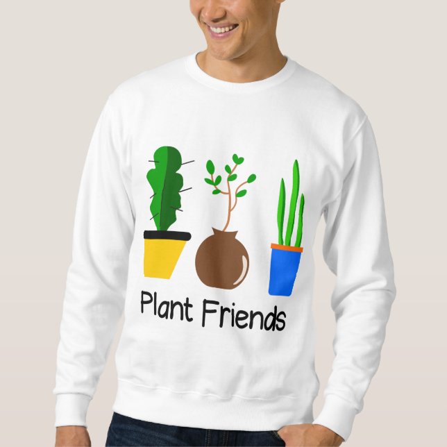 plant friends sweatshirt (Front)