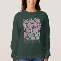 Plant Garden Mum plant lady vintage pink preppy