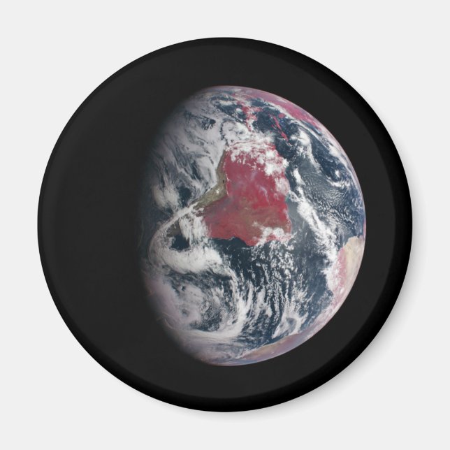 Plant Growth On Planet Earth. Magnet (Front)