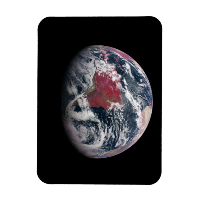 Plant Growth On Planet Earth. Magnet (Vertical)