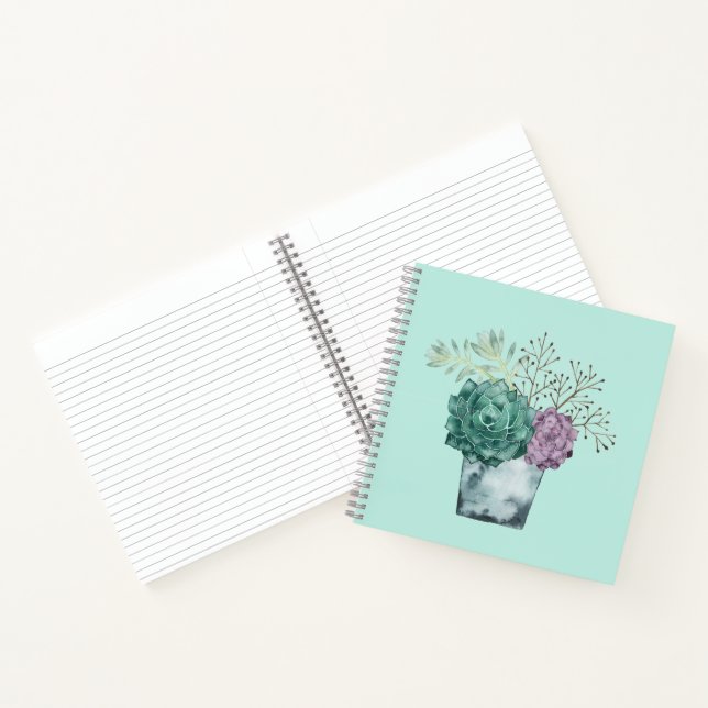 Plant Happiness Collection | Succulents Notebook (Inside)