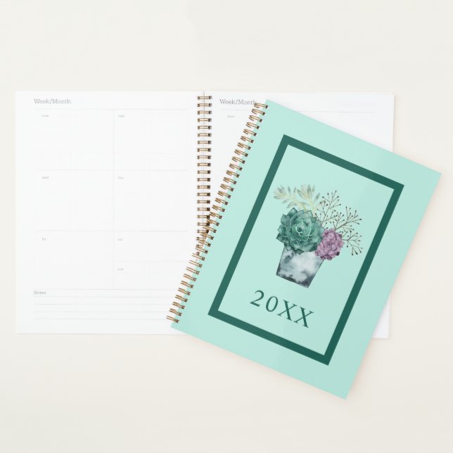 Plant Happiness Collection | Succulents Planner (Display)
