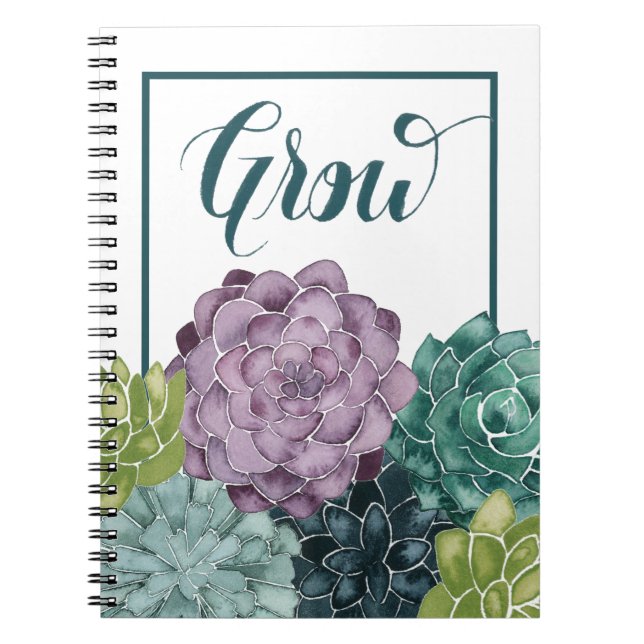 Plant Happiness | Grow Harvest Love Notebook (Front)