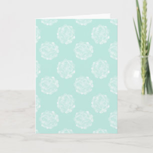 Plant Happiness   Pastel Succulent Pattern Card