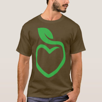 Plant Heartbeat Funny Vegetarian World Vegan Day G T-Shirt