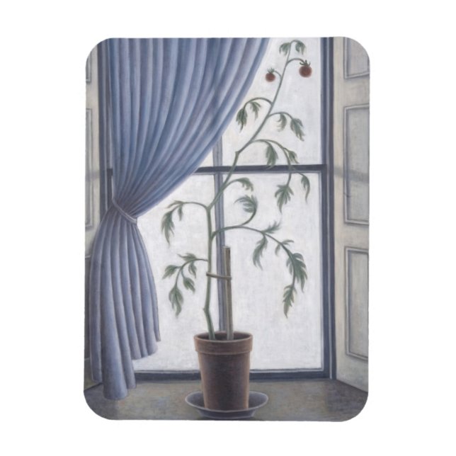Plant in Window 2003 Magnet (Vertical)