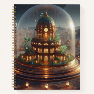 Plant Jewel Box Fantasy Art Notebook