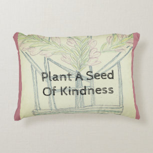 Plant Kindness Decorative Cushion