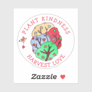 Plant Kindness Harvest Love Heart Tree