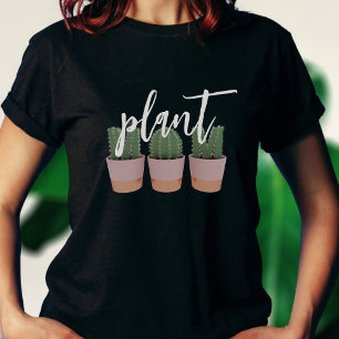 Plant Lady Cactus Mum Gardening Lover T-Shirt