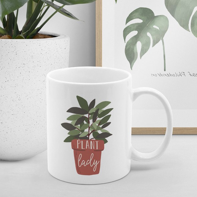 Plant Lady | Cute Plant Lovers Coffee Mug (Creator Uploaded)