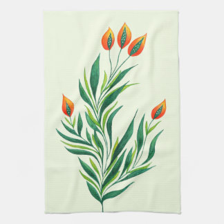 Plant lady nature lover tea towel