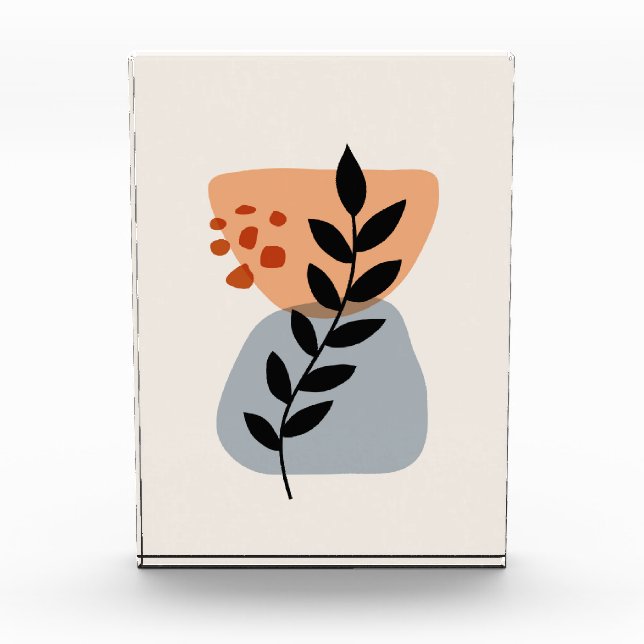 Plant leaves photo block (Front)
