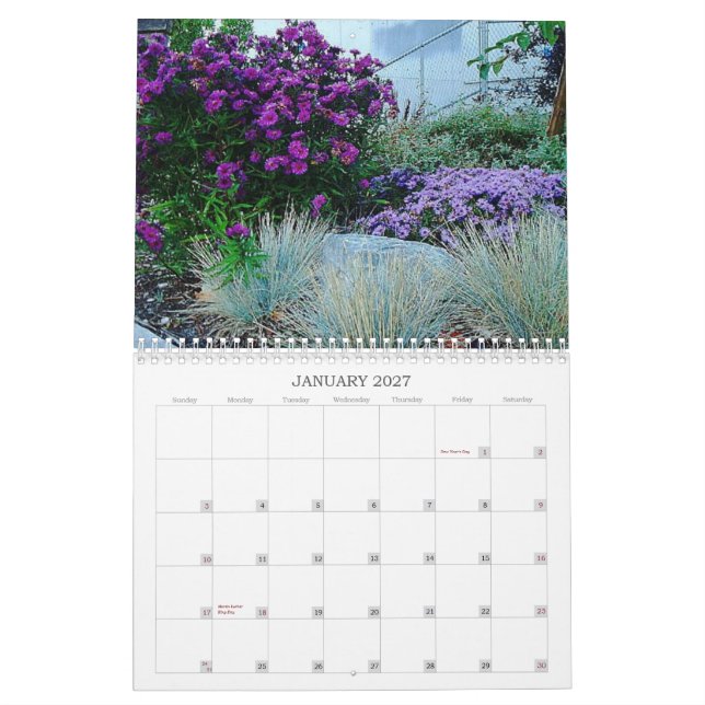 Plant Life Calendar (Jan 2027)