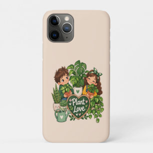 Plant Love Cute Plant Lover Gardening Design iPhone 11 Pro Case